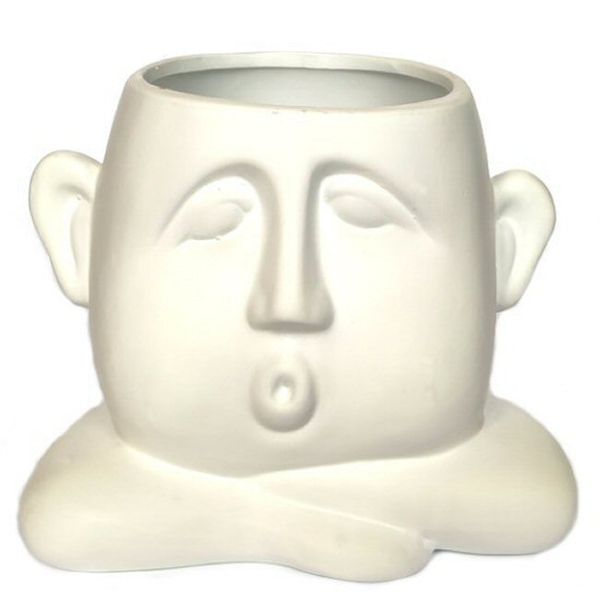 PH Garden - Sleeping Head Pot Cover White H15cm