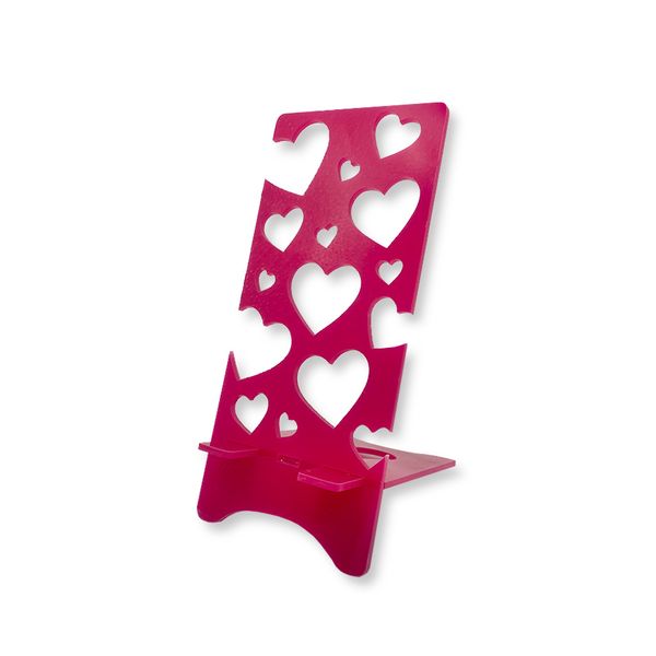 Cellphone Stand/Holder - Acrylic Phone Buddy Hearts