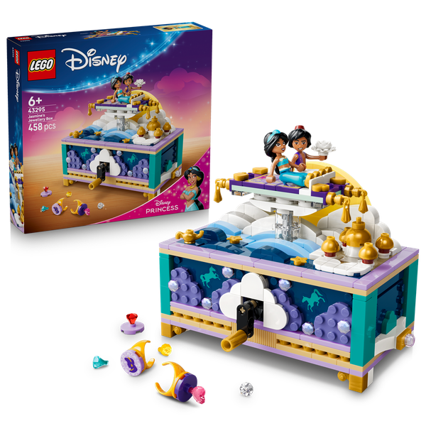LEGO® Disney Princess Jasmine’s Jewellery Box Building Toy 43295