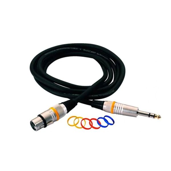 RockCable 3m XLR Female-to-Jack