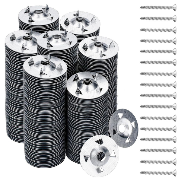 300Pcs Foam Board Fasteners Foam Board Screws And Washers