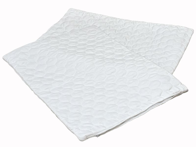 Dreyer Linen Luxury Waterproof Quilted Pillow Protector - White - Set of 2