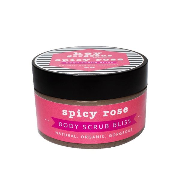 Hey Gorgeous, Spicy Rose Body Scrub 200g