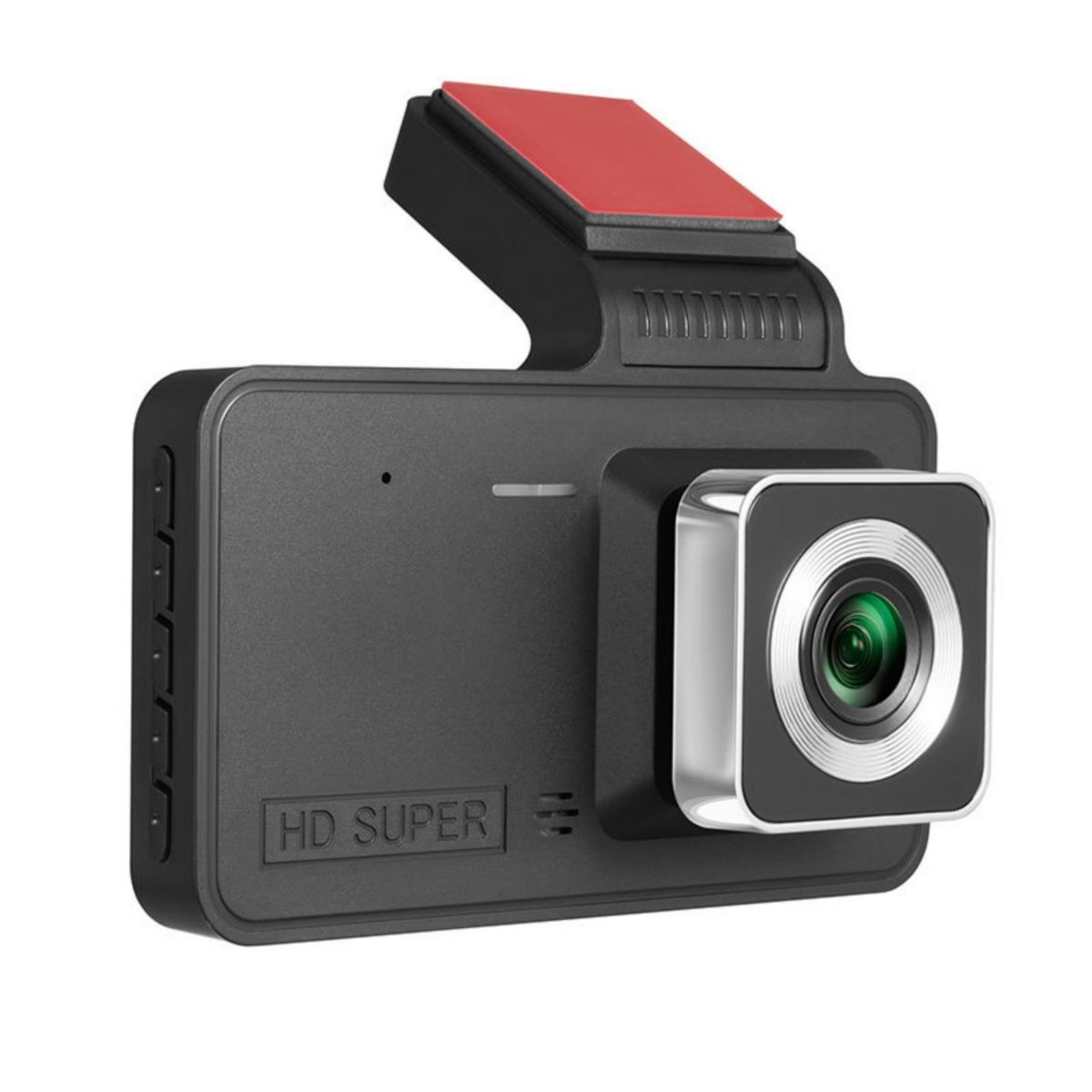 Front And Rear Dash Camera, Dual-Lens Car DVR, Dashboard Camera - Black