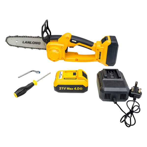 8" Cordless Chainsaw - 850W, Battery Included