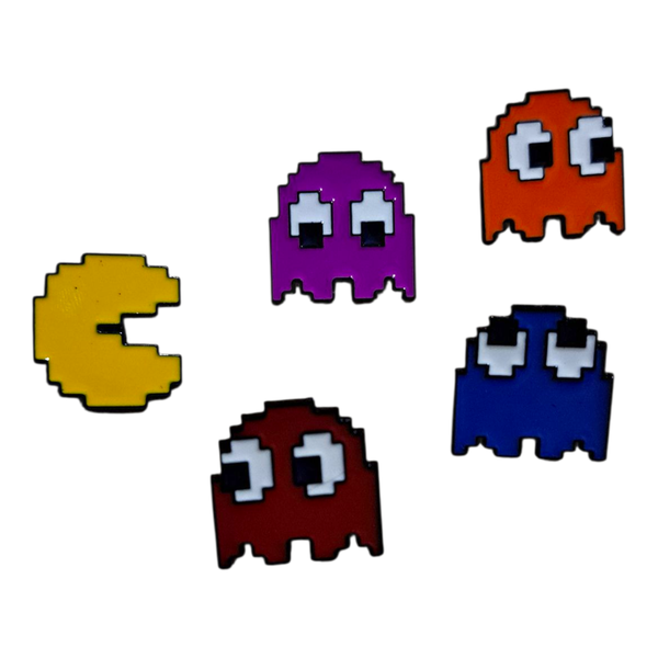 Gift Emporium Retro Pixel Arcade Enamel Pins - Pack of 5