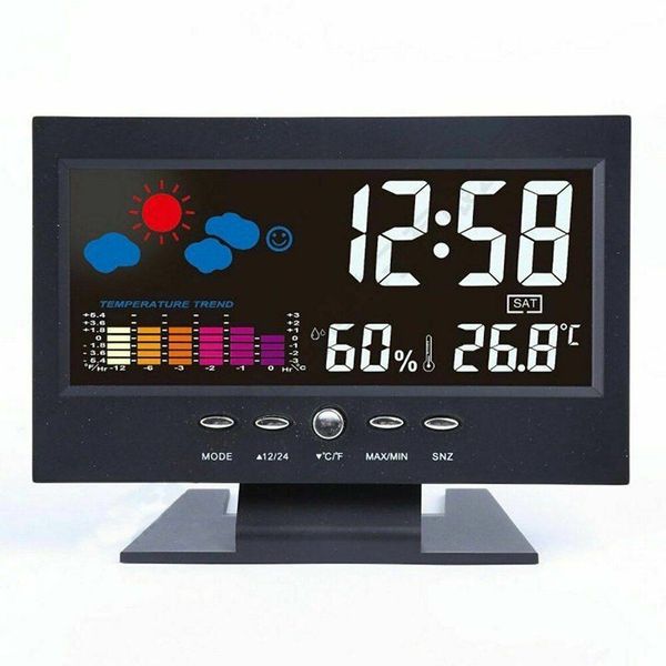 Color Screen Calender Clock Weather forecast and alarm clock