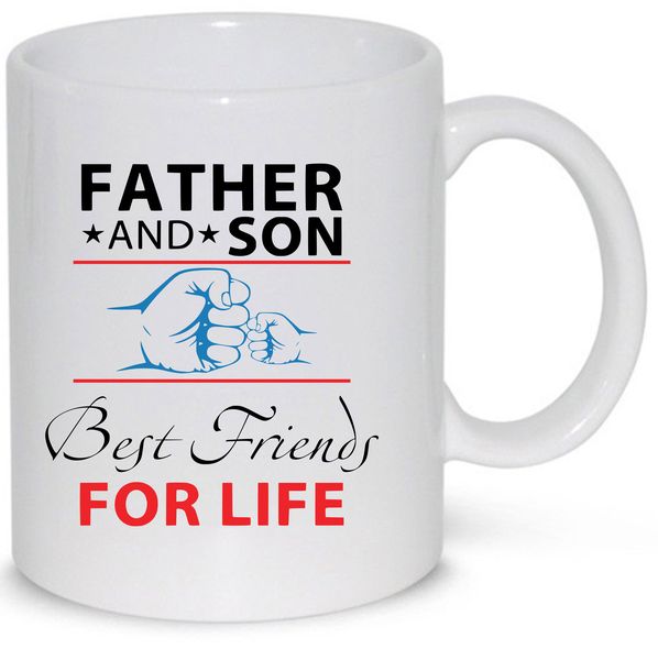 Father and Son Birthday Christmas Gift Coffee Mug (11Oz Standard Mug)