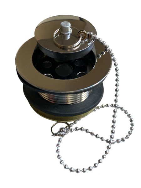 Verano Bath Waste 40mm With Chain Chrome Finish