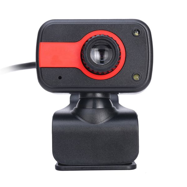 USB 2.0 Webcam 480P Full HD Webcam - Red