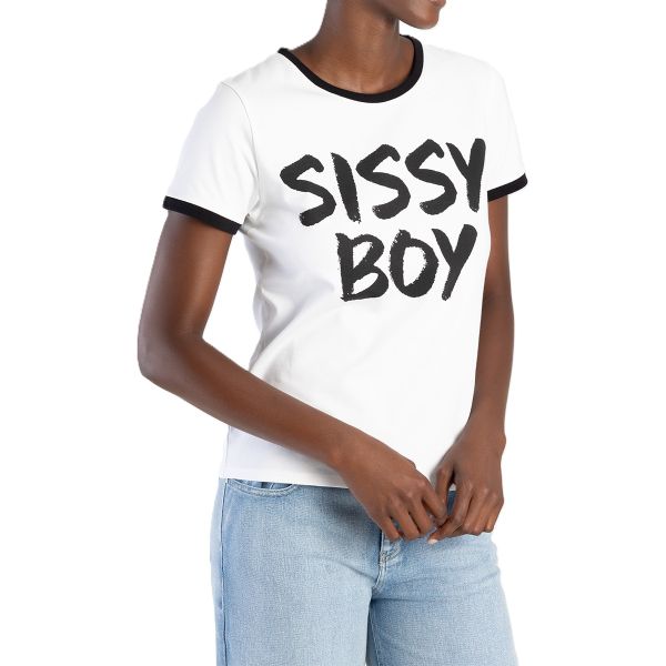 Sissy Boy T-Shirt Winning Black/White