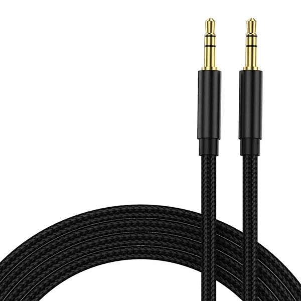 3.5mm Male to Female AUX Cable Compatible with Smartphone Speaker