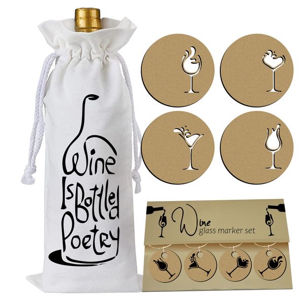 Pappa Joe – Wine Bag Gift Set - Bottled Poetry