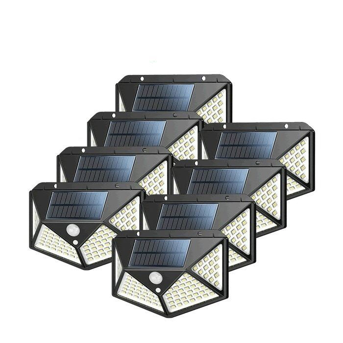 solar powered shop light with motion sensor