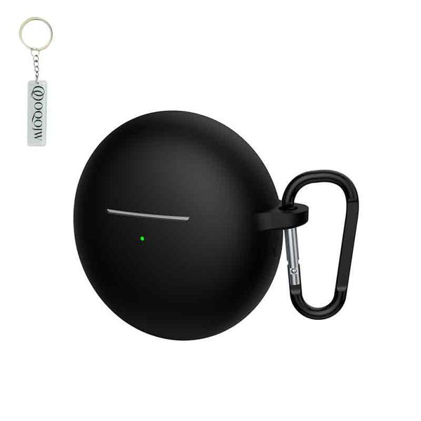 OQOJW Soft Silicone Case with Keychain Compatible with Huawei Freebuds 7i