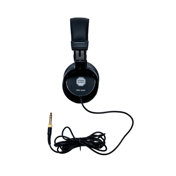 Powerworks HPW3000 Studio Closed-back Dynamic Headphones