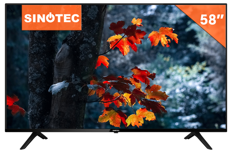 SINOTEC STL-58U20UM UHD 4K Netflix Smart TV, 58", YouTube, WIFI