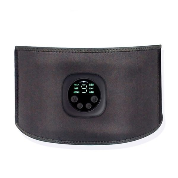 Electric Abdominal Muscle Stimulator - Black