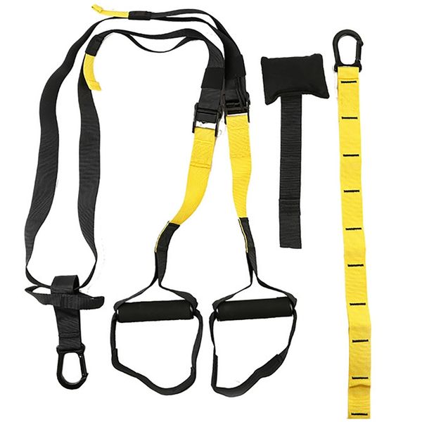 Suspension Trainer System Home Resistance Training Kit Lightweight Portable