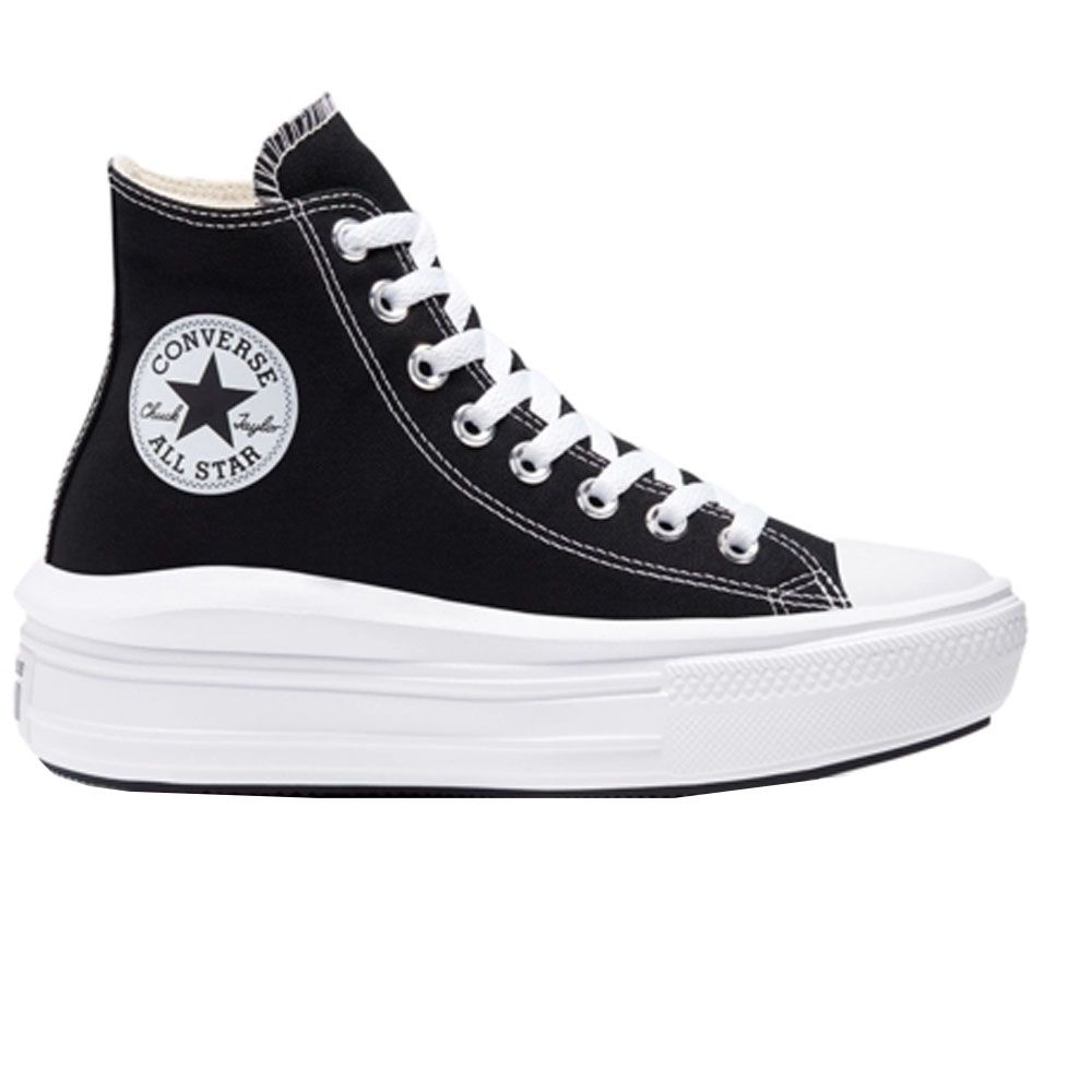 Converse All Star Unisex Chuck Taylor All Star Move Hi - Black | Shop ...