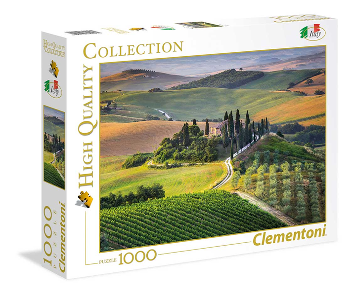 Clementoni 1000 Piece Puzzle - Italian Collection - Tuscany
