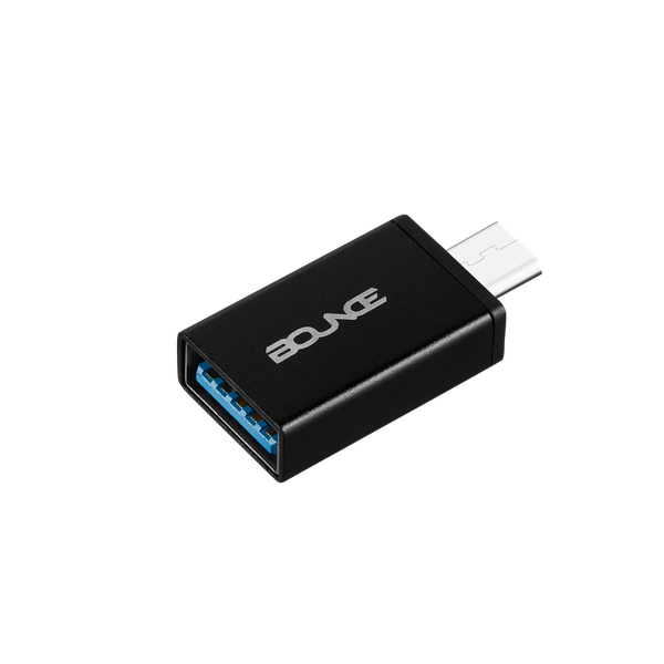 Bounce Adapt Micro USB OTG Adapter - Compact USB to Micro USB Converter