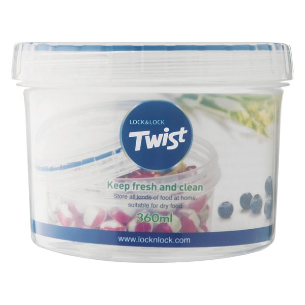 LocknLock - Round Twist Container - 360ml