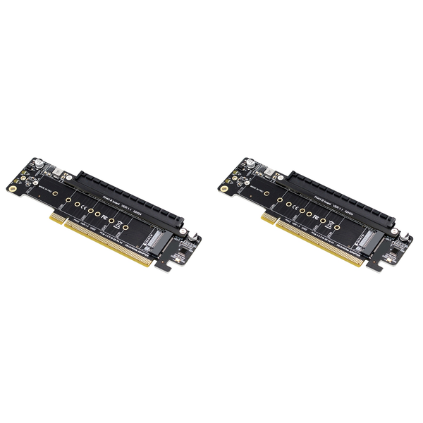 Pcie 4 0 Channel Splitter Expansion Riser Card