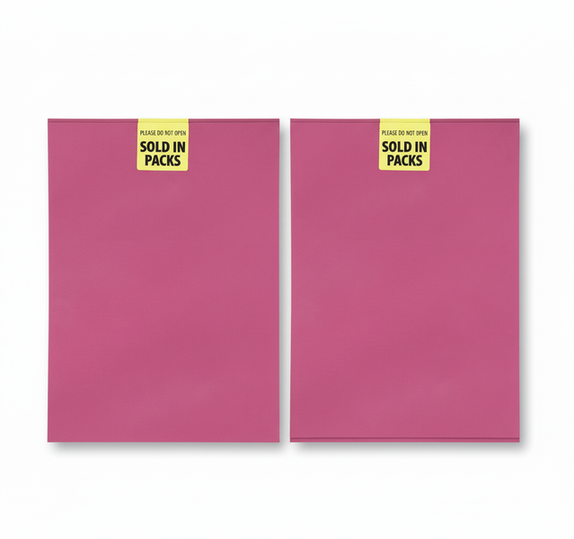 Art+Craft A2 Pink Craft Sheets 160g - 5 Piece Set - 2 Pack