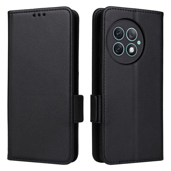 Lychee Patterned Leather Cover Compatible With OnePlus Nord CE4 Lite 5G