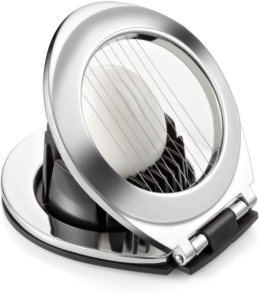 2-in 1 Egg Cutter with Stainless Steel Wire