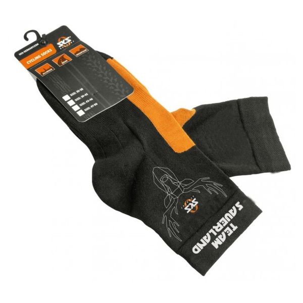 SKS Germany Cycling Socks Black: EU Size 35-38 / RSA Size 3-5