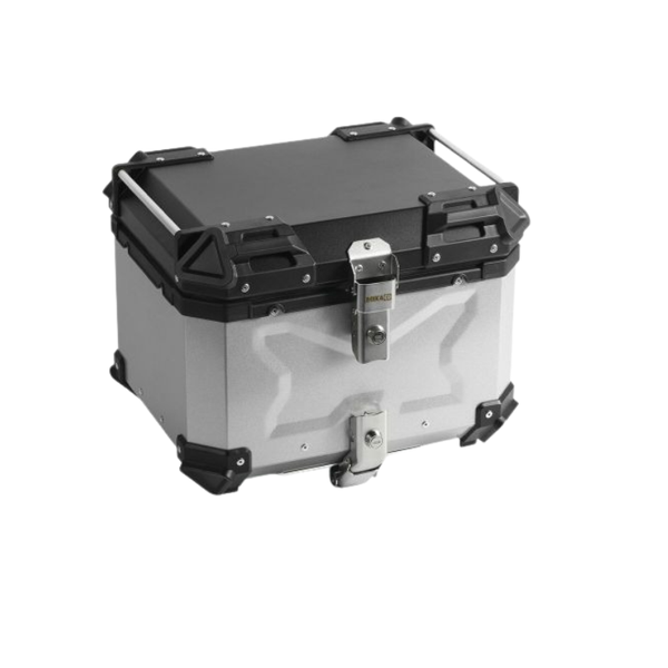Heavy-Duty 45L Waterproof Motorcycle Tail Case - Quick Release Design