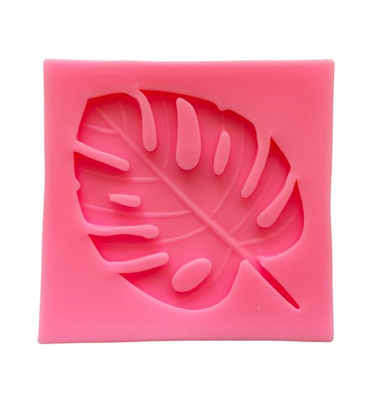 Delicious Monster Leaf Fondant Silicone Mold
