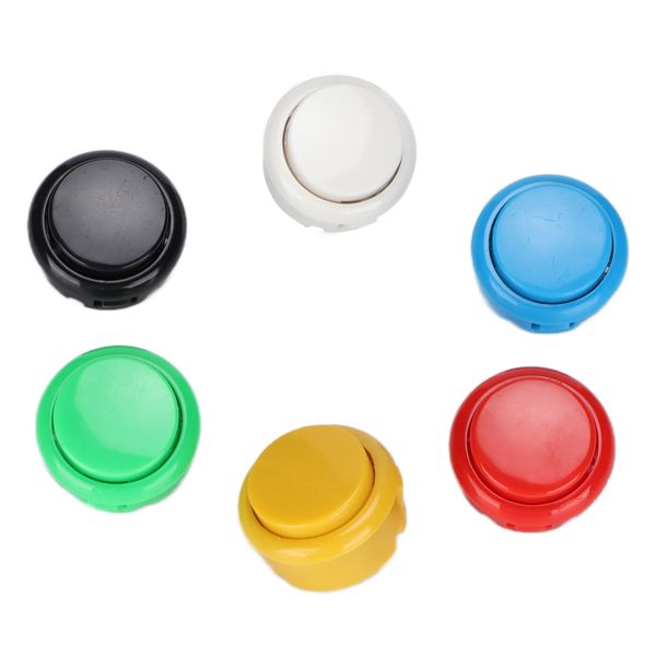 12Pieces Arcade Buttons 30mm Compatible with Joystick
