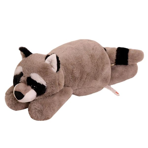 Toy Gift Cute &amp; Fluffy Stuffed Baby Racoon Plush Body Pillow