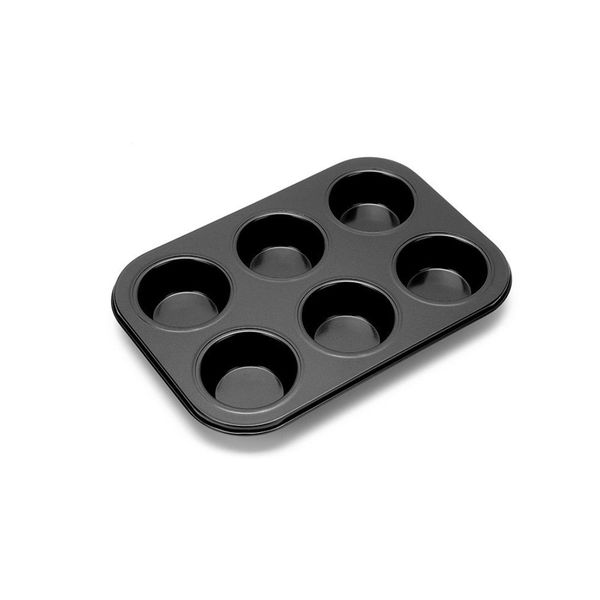 Muffin Pan 6 Cup 26x18cm - Set of 4