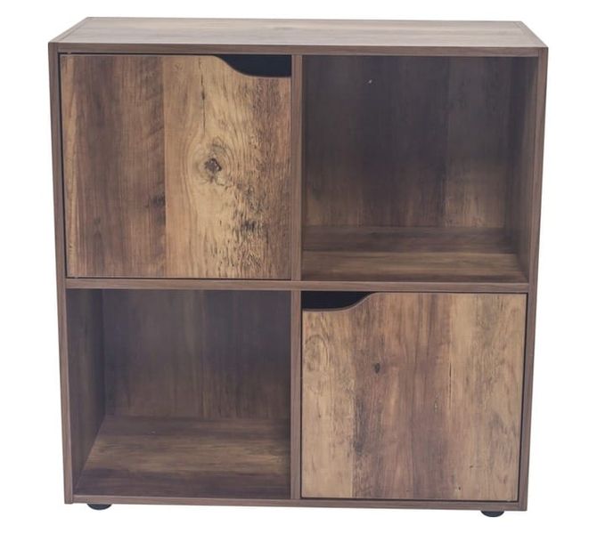 4 Cube Cabinet White (600 x 290 x 618 mm)