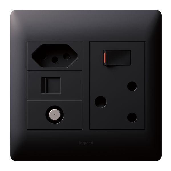 Legrand - Ysalis - Old and new RSA socket + TV + Data 4x4