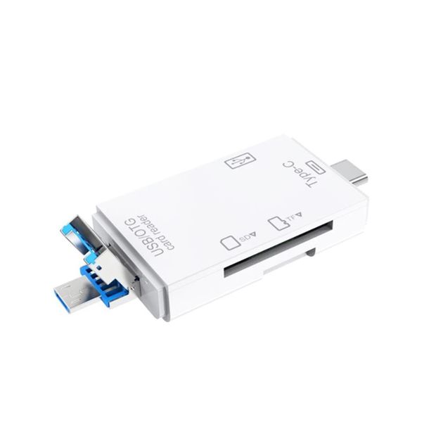 Mikuso 6 in 1 Multi-Function USB 2.0 Card Reader - CRD-011