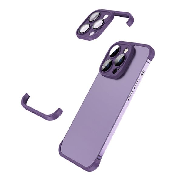 Real Bare Corner Pad Camera Lens Protection TPU for iPhone 13 Pro Max