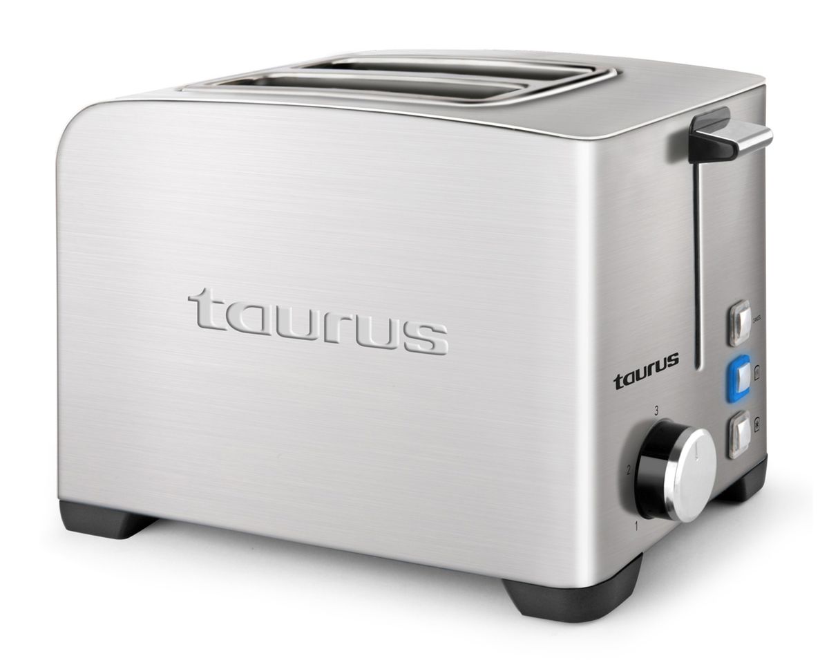 Taurus 2 Slice Toaster 5 Heat Settings 850W "My Toast II Legend
