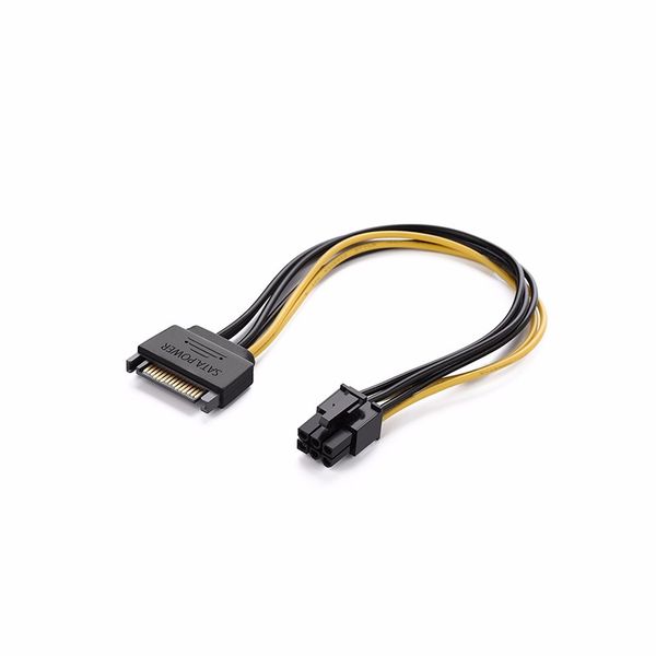 UGreen 10635 SATA 15Pin to PCIE 6Pin Power Adapter-B/Y