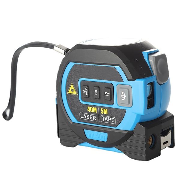3-in-1 Laser Tape Measure 5m High-Precision Infrared Laser Rangefinder