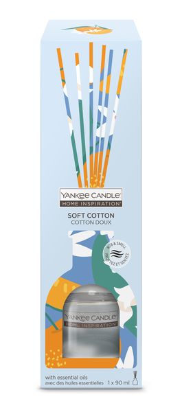 Yankee Candle Home Inspiration Soft Cotton Reed Diffuser 90ml