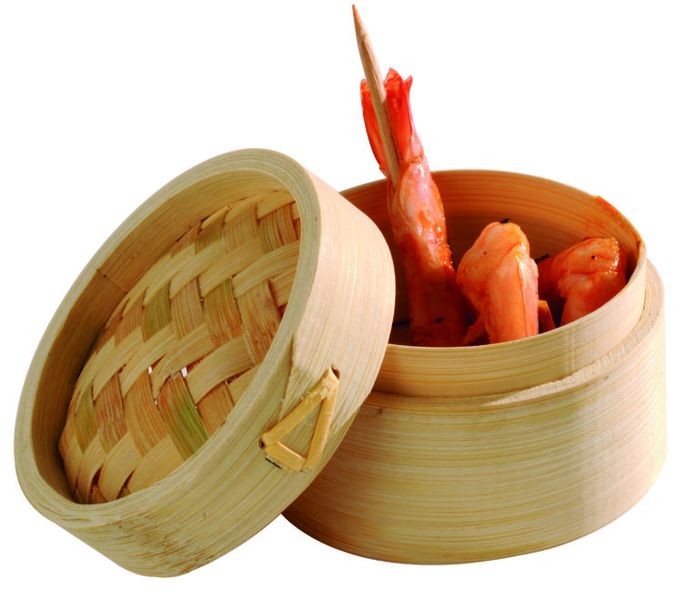 Mini Bamboo Steamers x 10