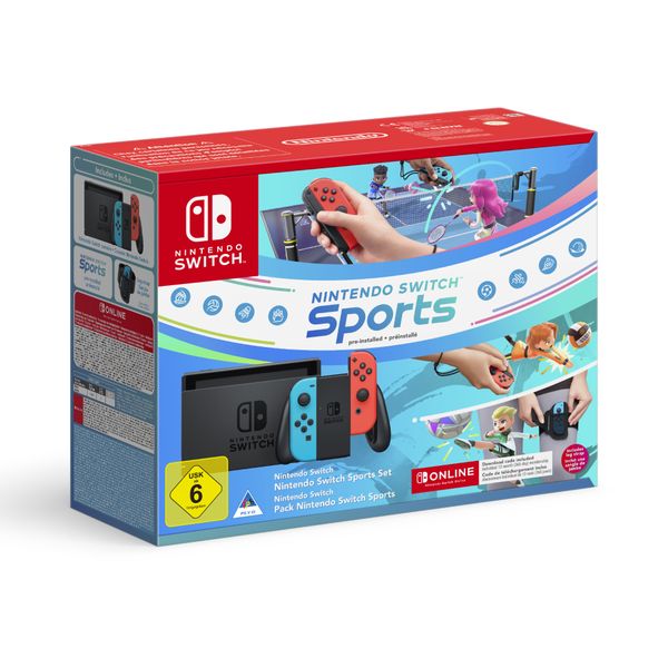 Nintendo Switch Console with Sports Set (NS)