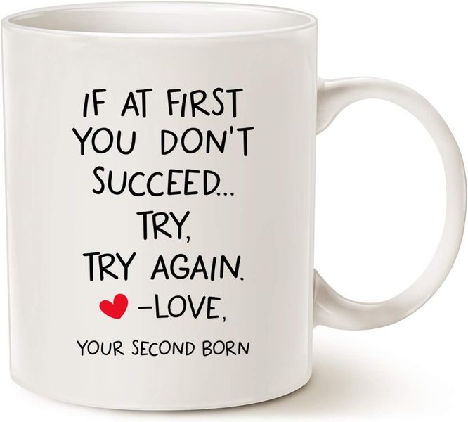 Your second born -Father's day-Mother's day-Valentines-Christmas Mug
