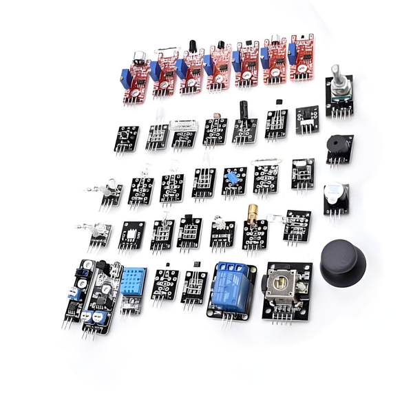 HKD 37-in-1 Sensor Module Starter Kit for Arduino &amp; DIY Projects