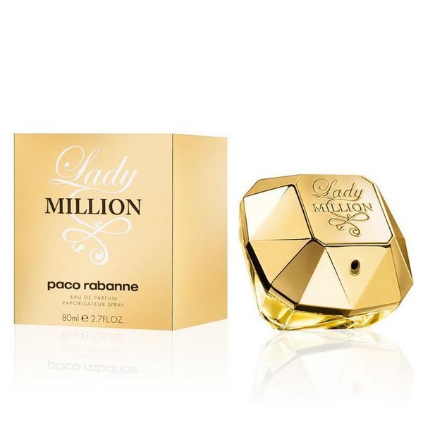 Lady Million By Paco Rabanne Eau De Parfum For Women - 80ml (Parallel Import)
